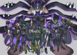 Rule 34 | 6+girls, bancholilimon, banchou, belt, biolotusmon, bird, cape, corruption, covered eyes, crow, delinquent, digimon, digimon (creature), fairy, flower, lilamon, lilimon, lilimon x-antibody, long hair, lotusmon, mask, monster girl, multiple girls, petals, plant girl, rafflesimon, rosemon, rosemon burst mode, rosemon x-antibody