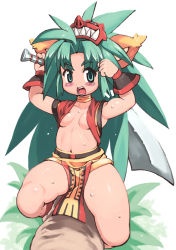 1girl cham_cham highres open_mouth samurai_spirits solo tagme yu_3