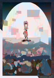Rule 34 | 1girl, boots, digimon, digimon adventure, female focus, hat, highres, looking at viewer, solo, tachikawa mimi