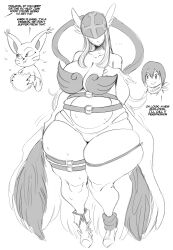 Rule 34 | angel, angewomon, digimon, digimon (creature), head wings, long hair, mask, plump, saltyxodium, tailmon, thick thighs, thighs, wings, yagami hikari