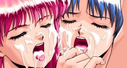 1990s_(style) ai_shimai ai_shimai:_futari_no_kajitsu game_cg kitazawa_rumi kitazawa_tomoko pc98 retro_artstyle silky tagme takei_masaki
