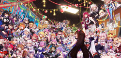 6+girls acorn_pendant ahoge airani_iofifteen airani_iofifteen_(1st_costume) akai_haato akai_haato_(gothic_lolita) aki_rosenthal aki_rosenthal_(1st_costume) amane_kanata angel_wings animal_ear_fluff animal_ear_piercing animal_ears anya_melfissa anya_melfissa_(1st_costume) aqua_eyes arm_strap armlet asymmetrical_horns asymmetrical_legwear ayunda_risu ayunda_risu_(1st_costume) azki_(4th_costume)_(hololive) azki_(hololive) back_bow backwards_hat baseball_cap bell belt beret bespectacled bird black_belt black_bow black_bowtie black_choker black_dress black_gloves black_hair black_hairband black_headwear black_horns black_jacket black_pants black_pantyhose black_serafuku black_shirt black_skirt black_sleeves blonde_hair blue_bow blue_bowtie blue_dress blue_eyes blue_hair blue_hairband blue_jacket blue_neckerchief blue_ribbon blue_sleeves blue_thighhighs blue_wings blunt_bangs board_game bookshelf bow bow_hairband bowtie braid breast_strap breast_tattoo breasts brooch brown_choker brown_hair brown_headwear brown_pantyhose brown_skirt bulletin_board cake camisole cardigan carrot_hair_ornament cat_ears cat_girl cat_tail ceiling_light ceres_fauna chest_jewel chest_sarashi chibi choker christmas christmas_ornaments christmas_tree closed_eyes clothes_writing clothing_cutout coat coat_dress collar collared_dress colored_inner_hair commentary cone_hair_bun criss-cross_back-straps cropped_shirt crystal_wings cup dark-skinned_female dark_skin demon_horns detached_sleeves detached_wings dog_ears dog_girl donut double_bun dragon_girl dragon_horns dress dress_bow drill_hair drink drinking_glass duck earrings english_commentary everyone evil_grin evil_smile eyewear_on_head fake_horns fang feather_hair_ornament feathers fingerless_gloves fishnet_socks fishnets flipped_hair floral_print flower food food-themed_hair_ornament formal_clothes fox_ears fox_girl fox_tail frilled_camisole frilled_dress frilled_shirt frills fur-trimmed_gloves fur-trimmed_jacket fur-trimmed_sleeves fur_trim fuwawa_abyssgard fuwawa_abyssgard_(1st_costume) gawr_gura gawr_gura_(1st_costume) gem glasses gloves glowing glowing_eyes gold_creator_award gothic_lolita gradient_hair gradient_legwear gradient_wings green_eyes green_hair green_hairband grey_hair grey_suit grin hair_bell hair_between_eyes hair_bow hair_bun hair_flower hair_intakes hair_ornament hair_ribbon hairband hairclip hakos_baelz hakos_baelz_(1st_costume) hakui_koyori hakui_koyori_(1st_costume) halo handheld_game_console haori hat headphones headphones_around_neck heart heart_ahoge heart_brooch heterochromia hexagon_hair_ornament highres himemori_luna hiodoshi_ao hiodoshi_ao_(1st_costume) holding holding_cup holding_drink holding_handheld_game_console holding_pickaxe hololive hololive_dev_is hololive_english hololive_indonesia holox horn_bow horn_flower horn_ornament horn_ring horned_headwear horns hoshimachi_suisei hoshimachi_suisei_(school_uniform) houshou_marine houshou_marine_(1st_costume) ichijou_ririka ichijou_ririka_(1st_costume) indoors inugami_korone inugami_korone_(1st_costume) iridescent irys_(hololive) irys_(irys_2.0)_(hololive) isekaijoucho jacket japanese_clothes jewelry juufuutei_raden juufuutei_raden_(1st_costume) kaela_kovalskia kaela_kovalskia_(1st_costume) kamitsubaki_studio kazama_iroha kazama_iroha_(1st_costume) kimono kiryu_coco kiryu_coco_(1st_costume) kneehighs kobo_kanaeru kobo_kanaeru_(1st_costume) koseki_bijou koseki_bijou_(1st_costume) kureiji_ollie kureiji_ollie_(1st_costume) la+_darknesss la+_darknesss_(1st_costume) lab_coat large_bow large_breasts layered_dress leaf_hair_ornament light_brown_hair lion_ears lion_girl lion_tail lolita_fashion long_dress long_hair long_sleeves loose_necktie loose_socks maid_headdress mano_aloe mask mechanical_halo medium_hair messy_hair milk minato_aqua minato_aqua_(1st_costume) miniskirt mismatched_legwear mismatched_pupils mococo_abyssgard mococo_abyssgard_(1st_costume) mole mole_under_eye momosuzu_nene momosuzu_nene_(1st_costume) moona_hoshinova moona_hoshinova_(1st_costume) mori_calliope mori_calliope_(streetwear) mouse_ears mouse_girl multicolored_bow multicolored_bowtie multicolored_hair multicolored_wings multiple_belts multiple_girls murasaki_shion nakiri_ayame nanashi_mumei nanashi_mumei&#039;s_horror_painting natsuiro_matsuri neck_bell neckerchief necklace necktie nekomata_okayu nekomata_okayu_(1st_costume) nerissa_ravencroft nerissa_ravencroft_(1st_costume) nijisanji ninomae_ina&#039;nis nintendo_switch noh_mask nontraditional_miko note off_shoulder ofuda omaru_polka omaru_polka_(1st_costume) oni ookami_mio ookami_mio_(1st_costume) open_clothes open_coat open_mouth orange_hair orange_shirt otonose_kanade otonose_kanade_(1st_costume) ouro_kronii ouro_kronii_(1st_costume) paint_splatter pants pantyhose patchwork_skin pavolia_reine pavolia_reine_(1st_costume) peach_ornament pencil_skirt pendant_choker pickaxe pink_cardigan pink_eyes pink_hair pink_hairband pink_headwear pink_necktie pink_shirt pink_thighhighs plaid_clothes plaid_skirt pleated_skirt pointy_ears pon_de_ring puffy_detached_sleeves puffy_long_sleeves puffy_short_sleeves puffy_sleeves purple_coat purple_eyes purple_gemstone purple_hair purple_shorts purple_thighhighs rabbit_ears rabbit_girl rabbit_tail red-tinted_eyewear red_bow red_bowtie red_dress red_eyes red_gloves red_hair red_headwear red_neckerchief red_necktie red_ribbon red_skirt red_socks ribbon roboco-san roboco-san_(dark_bride) sailor_collar sailor_hat sakamata_chloe sakamata_chloe_(1st_costume) sakura_miko sakura_miko_(1st_costume) santa_hat sarashi school_uniform serafuku sesield sharp_teeth sheep_girl sheep_horns shiori_novella shiori_novella_(1st_costume) shirakami_fubuki shirakami_fubuki_(1st_costume) shiranui_flare shiranui_flare_(street) shirogane_noel shirogane_noel_(casual) shirt shishiro_botan shishiro_botan_(1st_costume) short_hair short_necktie short_sleeves shorts shoulder_cutout siblings side_slit side_up_bun sidelocks single_ankle_cuff single_glove single_hair_intake single_leg_pantyhose single_side_bun sisters sitting skin-covered_horns skirt sleeveless sleeveless_dress sleeveless_kimono sleeveless_shirt sleeves_past_fingers sleeves_past_wrists smile smol_ame socks spiked_collar spikes split-color_hair squirrel_ears squirrel_girl squirrel_tail star_(symbol) star_brooch star_hair_ornament star_halo stitched_face stitches straw_hat streaked_hair striped_clothes striped_horns striped_thighhighs subaru_duck suit sunglasses suzuhara_lulu suzuhara_lulu_(1st_costume) sweater sweatpants symbol-shaped_pupils tail tail_around_own_leg tail_wrap takanashi_kiara takanashi_kiara_(casual) takane_lui tank_top tattoo teeth thighhighs thumbtack tilted_headwear tinted_eyewear todoroki_hajime todoroki_hajime_(1st_costume) tokino_sora tokino_sora_(1st_costume) tokoyami_towa torn_clothes torn_pantyhose track_suit tsukumo_sana tsunomaki_watame tsunomaki_watame_(1st_costume) turtleneck twin_braids twin_drills twins twintails two-tone_hair two-tone_hairband two-tone_headwear two_side_up uneven_horns uneven_legwear uruha_rushia usada_pekora usada_pekora_(1st_costume) veil vertical-striped_clothes vertical-striped_thighhighs very_long_hair vestia_zeta vestia_zeta_(1st_costume) virtual_youtuber watson_amelia wavy_hair white_bow white_camisole white_coat white_dress white_footwear white_gloves white_hair white_headwear white_jacket white_pants white_sailor_collar white_shirt white_skirt white_sleeves white_socks white_sweater white_tank_top white_thighhighs white_veil white_wings window wings witch_hat wolf_ears wolf_girl wolf_tail wrist_cuffs x-shaped_pupils x_hair_ornament yellow_eyes yellow_haori yellow_jacket youtube_creator_award yozora_mel yukihana_lamy yuzuki_choco yuzuki_choco_(1st_costume) zombie