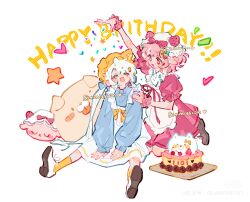 absurdres animal bad_tag blush collared dog food-themed happy highres mob non-web_source