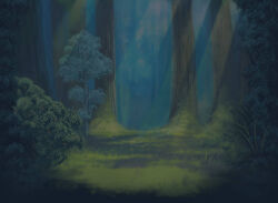bush david_revoy forest grass highres leaf light_rays nature pepper&amp;carrot scenery soil tree