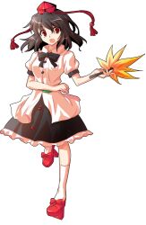 Rule 34 | 1girl, alphes (style), black bow, black bowtie, black hair, black skirt, bow, bowtie, breasts, commentary request, dairi, frilled skirt, frills, full body, geta, hand fan, hat, holding, holding fan, kneehighs, large variant set, looking at viewer, medium breasts, open mouth, parody, puffy short sleeves, puffy sleeves, red eyes, red shoes, shameimaru aya, shirt, shoes, short hair, short sleeves, skirt, socks, solo, style parody, tachi-e, tengu-geta, tokin hat, touhou, transparent background, variant set, white shirt, white socks