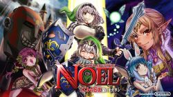 Rule 34 | armor, armored dress, binaural microphone, braid, buru-dai, carrot hair ornament, chest belt, chest strap, collared dress, cosplay, derivative work, dress, food-themed hair ornament, french braid, green eyes, hair ornament, hairband, highres, hololive, hololive fantasy, houshou marine, link, link (cosplay), neumann ku 100, nintendo, parody, pleated dress, princess zelda, princess zelda (cosplay), puffy sleeves, shiranui flare, shirogane noel, short dress, short hair, silver hair, the legend of zelda, uruha rushia, usada pekora, virtual youtuber, wavy hair, wrist guards