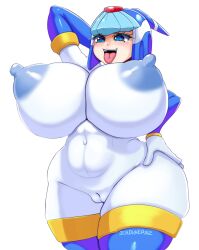 breasts fairy_leviathan_(mega_man) gigantic_breasts huge_breasts mega_man_(series) mega_man_zero_(series) nipples pussy