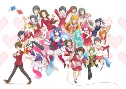 6+girls aoyama_mio ayukawa_tenri elysia_de_lute_ima goidou_yui haibara_nanaka haqua_d&#039;rot_herminium hinaga_rieko ikoma_minami_(kaminomi) kami_nomi_zo_shiru_sekai kasuga_hinoki kasuga_kusunoki katsuragi_keima kosaka_chihiro kujou_tsukiyo kurakawa_akari luna_(kaminomi) lune_(kaminomi) multiple_girls nagase_jun nakagawa_kanon shiomiya_shiori takahara_ayumi tauke uemoto_sumire white_background