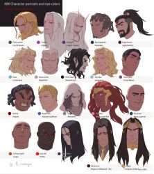 absurdres angron aqua_eyes armor artist_name bald beard black_eyes black_hair black_legion blank_eyes blonde_hair blood_angels blue_eyes brown_eyes brown_hair cable closed_eyes colored_sclera corvus_corax_(warhammer) crown crying crying_with_eyes_open dark_angels dark_skin death_guard demon_horns demon_primarch emperor&#039;s_children emperor_of_mankind english_text facial_hair facial_tattoo fangs ferrus_manus forked_tongue fulgrim furrowed_brow gem glowing glowing_eyes goatee gold_armor green_eyes green_gemstone grey_eyes grey_hair headband high_ponytail highres hood horns horus_lupercal huge_eyebrows imperial_fists imperium_of_man iron_hands_(warhammer) iron_warriors jaghatai_khan konrad_curze laurel_crown leman_russ long_hair looking_afar looking_ahead looking_at_viewer looking_down looking_to_the_side looking_up lorgar_aurelian male_focus medium_hair missing_eye mortarion mustache necktie ng_hamburger night_lords no_eyebrows no_pupils open_mouth orange_eyes pale_skin perturabo pink_eyes pointy_ears ponytail portrait power_armor primarch purple_eyes raven_guard red_eyes red_hair red_sclera roboute_guilliman rogal_dorn salamanders_(warhammer) sanguinius scarf sharp_teeth short_hair side_cut signature simple_background skinny smile space_wolves sparkling_eyes straight_hair tan tattoo tears teeth thick_eyebrows thousand_sons tongue topknot ultramarines vulkan warhammer_40k wavy_hair white_background white_hair white_scars word_bearers world_eaters