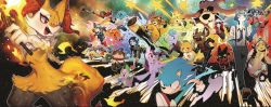 absurdres aggressive_retsuko animal_crossing animal_ear_fluff animal_nose asriel_dreemurr basketball beastars body_fur boots braixen brand_new_animal character_name character_request claire_(the_summoning) crossover darwin_watterson digimon digimon_(creature) dog_girl fangs freddie_(gundam_build_divers_re:rise) furry furry_female gen_6_pokemon gumball_watterson gundam gundam_build_divers gundam_build_divers_re:rise haida_(aggretsuko) heart highres isabelle_(animal_crossing) jacket kagemori_michiru kaze_no_klonoa king_kazma kkyattyu klonoa korean_commentary kung_fu_panda league_of_legends legoshi li_li_stormstout made_in_abyss mao_mao:_heroes_of_pure_heart multicolored_fur multiple_boys multiple_crossover multiple_girls my_little_pony my_little_pony:_friendship_is_magic nanachi_(made_in_abyss) nintendo open_mouth pandaren pokemon pokemon_(creature) raccoon_girl renamon retsuko running sanrio sheriff_mao_mao_mao shoes smile sneakers snout sonic_(series) sonic_the_hedgehog space spike_(my_little_pony) star_(sky) star_(symbol) summer_wars suspenders teemo the_amazing_world_of_gumball the_summoning tigress_(kung_fu_panda) trait_connection twilight_sparkle undertale warcraft yordle