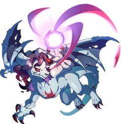 1other black_hair black_sclera colored_sclera dragon dragon_village_(series) dragon_village_collection energy flying furry game_cg hades_(dragon_village) lowres official_art red_eyes short_hair skeletal_wings solo third-party_source torn_wings transparent_background wings
