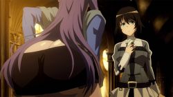2girls animated animated_gif ass ass_shake butt_crack demon_girl huge_ass leviathan_(the_seven_deadly_sins) leviathan_(the_seven_deadly_sins) multiple_girls screencap sin_nanatsu_no_taizai the_seven_deadly_sins totsuka_maria