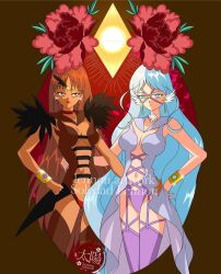 Rule 34 | 2girls, bishoujo senshi sailor moon, highres, lipstick, makeup, multiple girls, sailor aluminum seiren, sailor lead crow, tagme, yuri