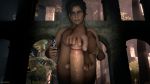 1boy 1girl 3d animated at_gunpoint barefoot between_toes dismaysfm erection feet femdom footjob gun handgun hetero highres holding holding_gun holding_weapon lara_croft looking_at_viewer naughty_face nude penis pov rape revolver source_filmmaker_(medium) tagme toes tomb_raider uncensored weapon video