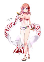 argyle_clothes belt blue_eyes citrine573490 dress hair_ornament highres no_panties ragnarok_online red_hair sandals see-through_clothes simple_background sorcerer_(ragnarok_online)
