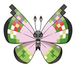 alternate_form animal_focus antennae artist_request bug butterfly butterfly_wings closed_mouth full_body gen_6_pokemon highres insect insect_wings nintendo no_humans official_art pokemon pokemon_(creature) pokemon_focus pokemon_xy smile solo straight-on third-party_source transparent_background vivillon vivillon_(fancy) wings