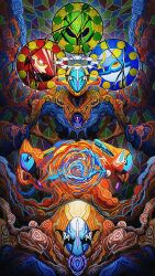Rule 34 | black sclera, colored sclera, commentary request, deoxys, deoxys (attack), deoxys (defense), deoxys (normal), deoxys (speed), gen 3 pokemon, groudon, highres, kyogre, legendary pokemon, mega pokemon, mega rayquaza, miyagawa (maxggguys), mythical pokemon, nintendo, orange eyes, pokemon, pokemon (creature), pokemon focus, primal groudon, primal kyogre, rayquaza, white eyes, yellow sclera