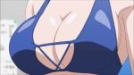 6+girls animated anime_screenshot bikini blue_eyes blue_hair bracelet breasts brown_eyes brown_hair classroom cleavage female_focus gender_request genderswap genderswap_(mtf) grabbing_another&#039;s_breast green_eyes green_hair groin groping jewelry kampfer large_breasts long_hair matching_hair/eyes midriff multiple_girls navel school school_uniform senou_natsuru short_hair swimsuit video