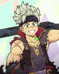asta_(black_clover) black_clover highres kir_(kir_keropi) male_focus