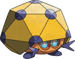 artist_request blue_sclera colored_sclera dottler full_body gen_8_pokemon nintendo no_humans official_art pokemon pokemon_(creature) pokemon_focus pokemon_swsh solo third-party_source transparent_background white_eyes