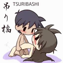 animated animated_gif chibi ikkyuu kamasutra lowres nude sex smile tagme text_focus