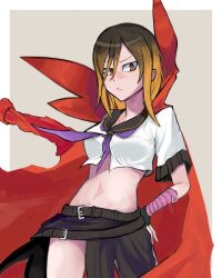 Rule 34 | 1girl, bancholilimon, bancholilimon (cosplay), banchou, cosplay, date makiko, delinquent, digimon, female focus, highres, looking at viewer, solo