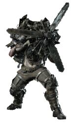 1boy boots capcom engine fan highres official_art resident_evil resident_evil_village soldat_sturm solo transparent_background turbine