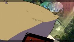 2girls 3d anchor animated blonde_hair blue_eyes breasts brown_hair guilty_gear guilty_gear_strive hat may_(guilty_gear) millia_rage multiple_girls nipples nude nude_filter nude_mod orange_eyes sound tagme third-party_edit video