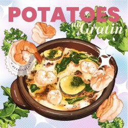 cheese fajar_kurniawan food food_focus food_name no_humans original potato shrimp twitter_username