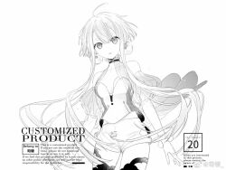 1girl ahoge bare_shoulders bracelet breasts cape chinese_commentary cleavage clothing_cutout collarbone commentary_request commission commissioner_name cowboy_shot dated denim denim_shorts detached_sleeves earrings expressionless floating_clothes floating_hair hair_between_eyes hellos jewelry large_earrings light_particles long_hair low_neckline medium_breasts midriff_peek original pocket puffy_short_sleeves puffy_sleeves sample_watermark see-through_clothes see-through_sleeves shirt short_shorts short_sleeves shorts simple_background solo sphere_earrings standing strapless strapless_shirt thick_eyebrows thigh_cutout thighhighs vertical-striped_cape vertical-striped_sleeves very_long_hair watermark weibo_watermark white_background