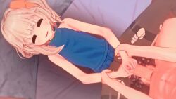 1boy 1girl 2025 3d animated indie_virtual_youtuber koikatsu_(medium) loli marimari_(vtuber) sex sound tagme vaginal video