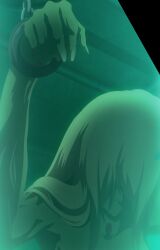 1girl absurdres anime_screenshot blonde_hair christiana_leta_roseblaire colored_skin green_skin highres long_hair monsterification ore_wa_seikan_kokka_no_akutoku_ryoushu! stitched third-party_edit