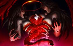 absurdres castlevania:_aria_of_sorrow castlevania_(series) conjoined eyeball fingernails graham_jones graham_jones_(castlevania) guro harsh-mallowz highres monster sharp_fingernails