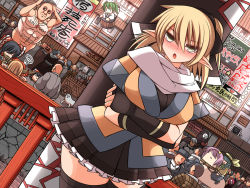 Rule 34 | &gt;:o, 00s, 6+girls, :3, :d, :o, :t, ^ ^, adapted costume, black hair, black legwear, blonde hair, blush, bow, breasts, brown hair, buront, closed eyes, clothes writing, commentary request, crossed arms, crowd, curvy, faceless, fence, final fantasy, final fantasy xi, fingerless gloves, gloves, green eyes, green hair, grey hair, hair bow, hair ribbon, hairband, hakurei reimu, hat, highres, homoo..., ibuki suika, jack-o&#039;-lantern, kisume, komeiji koishi, komeiji satori, kunreishiki, large breasts, looking at viewer, miniskirt, mizuhashi parsee, multiple girls, muscular, open mouth, outdoors, partially translated, patchouli knowledge, pink hair, pleated skirt, pointy ears, ponytail, pov dating, ribbon, riding, robe, romaji text, scarf, shingeki no kyojin, short hair, skirt, smile, solo focus, squiggle, su----per cute, tank top, thick thighs, thighhighs, thighs, third eye, touhou, town, translation request, tsundere, tsurime, ueda katsuhito, undershirt, v-shaped eyebrows, wide hips, yukkuri shiteitte ne, zettai ryouiki