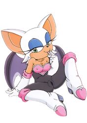bad_tag bat boots breasts cameltoe cleavage female furry furry_bomb furry_bomb_factory furry_female gloves green_eyes heart japanese_text karate_akabon licking pussy pussy_juice rouge_the_bat sega solo sonic_(series) tagme tight_clothes tongue wet wet_clothes wings