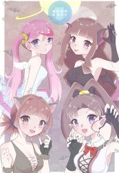 Rule 34 | amano nene (digimon xros wars), digimon, digimon ghost game, digimon universe: appli monsters, digimon xros wars, halloween, highres, hinomoto akari, karan eri, tagme, tsukiyono ruli