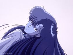 1990s_(style) 1girl asou_yuuko female_focus game long_hair looking_at_viewer mugen_senshi_valis nec official_art pc_engine retro_artstyle simple_background solo telenet_japan valis white_background