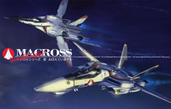 00s 10s 1980s_(style) 1boy 2012 aircraft airplane antennae choujikuu_yousai_macross emblem english_text engrish_text flying helmet hjl jet macross macross:_do_you_remember_love? macross_zero mecha no_humans oldschool pilot pilot_suit ranguage realistic retro_artstyle robot science_fiction signature u.n._spacy vehicle_focus vf-0 vf-1 vf-1j