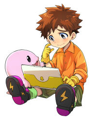 Rule 34 | digimon, digimon adventure, highres, izumi koshiro, mochimon, tagme