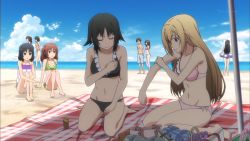 barefoot feet highres minami-ke minami_haruka screencap tagme yoshino_(minami-ke)
