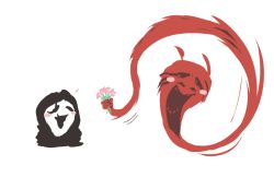 blush bouquet crossover flower giygas mother_(series) mother_2 uboa yume_nikki