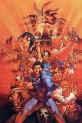 Rule 34 | 4girls, 6+boys, ayuhara natsu, ball, baseball bat, boman delgado, capcom, edaki shin&#039;ya, everyone, hat over eyes, ichimonji batsu, imawano raizou, isurugi gan, justice gakuen, kagami kyousuke, kazama akira, knife, minazuki kyouko, multiple boys, multiple girls, official art, roberto miura, roy bromwell, sawamura shouma, shimazu hideo, shiritsu justice gakuen, soccer ball, tiffany lords, visor cap, wakaba hinata, yamada eiji