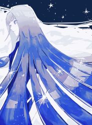 1other black_shorts black_suit blue_hair closed_mouth colored_skin expressionless formal_clothes gem_uniform_(houseki_no_kuni) grey_eyes highres houseki_no_kuni jacket lapis_lazuli_(houseki_no_kuni) long_hair looking_up mt5_014 other_focus short_shorts short_sleeves shorts sidelocks solo sparkle suit suit_jacket twitter_username two-tone_background very_long_hair white_skin