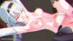 1girl 2boys 3d animated animated_gif arm_up arms_behind_back arms_behind_head arms_up ass assisted_rape assisted_sex bad_tag belly bound bound_wrists breasts deep_penetration firefly_(honkai:_star_rail) forced forced_orgasm forced_sex hetero honkai:_star_rail honkai_(series) inflated_belly inflation leg_grab magicalmysticva measuring multiple_boys navel nipples nude penis_measuring pregnant pussy rape raped_by_enemy sex small_breasts solo_focus spread_legs stomach_bulge