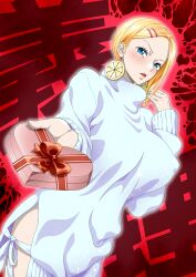 Rule 34 | 1girl, blonde hair, miss valentine, nel-zel formula, one piece