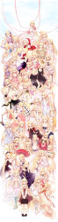 00s 6+girls absurdres alternate_hairstyle angel_wings bag bare_shoulders bikini black_dress blonde_hair bonnet book bouquet breasts bridal_veil broom buruma capelet chii chobits cleavage clothes_lift crown demon_wings detached_sleeves dress dress_lift elbow_gloves embarrassed fishnet_legwear fishnets flower food food_in_mouth freya freya_(chobits) frilled_thigh_strap frills full_body fur_hat gloves gothic_lolita gym_uniform hair_spread_out hairband hat highres innertube japanese_clothes kimono legs lolita_fashion lolita_hairband long_hair long_sleeves maid medium_breasts miemia mini_wings multiple_girls multiple_persona nurse nurse_cap off_shoulder open_book outstretched_arms paw_pose pocky princess reading ribbon robot_ears santa_costume school_uniform siblings sidelocks single_glove sisters sketchbook small_breasts standing strap_slip stuffed_animal stuffed_rabbit stuffed_toy sweet_lolita swim_ring swimsuit symmetrical_hand_pose thigh_strap thighhighs twins twintails umbrella veil very_long_hair wedding_dress white_dress white_legwear white_wings wings yellow_eyes