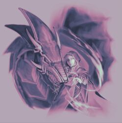 Rule 34 | aeryos, cloak, dragon, fire emblem, fire emblem: the binding blade, hood, hood up, horns, idunn (fire emblem), magic, monster, nintendo, purple wings, scales, wings