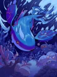 chinchou coral corphish corsola deborah_kim gen_2_pokemon gen_3_pokemon kyogre lanturn legendary_pokemon luvdisc nintendo no_humans pokemon pokemon_(creature) underwater