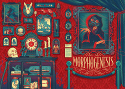 1girl 1other 4boys alice_(kyokugen_dasshutsu) analog_clock bird birdcage book brooch bug butterfly butterfly_pin cabinet cage candle candlestand cloak clock clover coin commentary cover cover_page covered_face curtains dead_animal dog english_commentary english_text eyelashes fake_claws four-leaf_clover frog gab_(kyokugen_dasshutsu) gas_mask gloves gun hat holding holding_staff hood hood_up hooded_cloak ichimiya_(kyokugen_dasshutsu) insect jar jewelry key keycrash knife kurashiki_akane kyokugen_dasshutsu kyokugen_dasshutsu:_9_jikan_9_nin_9_no_tobira kyokugen_dasshutsu_adv:_zennin_shibou_desu long_hair mask mouse_(animal) multiple_boys musashido_kagechika nijisaki_nagisa ninth_man_(kyokugen_dasshutsu) picture_frame plague_doctor_mask planet rabbit roman_numeral safe_(container) seven-segment_display ship_in_a_bottle skull snail spoilers staff string string_of_fate upper_body watch weapon wide_brim wristwatch zero_(kyokugen_dasshutsu) zero_escape:_toki_no_dilemma zero_ii_(kyokugen_dasshutsu) zero_iii