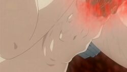 1boy 1girl anal anal_object_insertion animated black_hair blue_eyes blush breasts clenched_teeth closed_eyes cum cum_in_ass cum_in_mouth cum_in_pussy double_penetration excessive_cum excessive_lactation gaping gaping_anus gigantic_breasts highres huge_nipples in&#039;youchuu in&#039;youchuu_shoku inflation kayama_sui lactation monster nipples object_insertion open_mouth pumping spread_legs stomach_bulge tagme teeth vaginal vaginal_object_insertion video